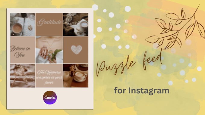 Gig Preview - Stunning and editable feeds for your instagram