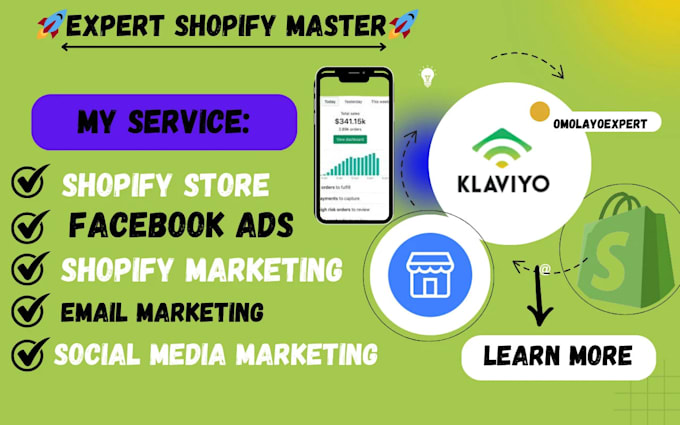 Gig Preview - Boost shopify sales, shopify marketing, tiktok shop facebook ads tiktok ads