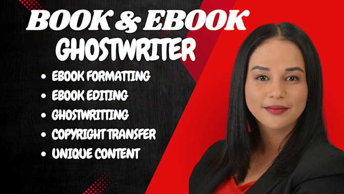 Bestseller - ghostwrite your self help book, nonfiction book, ebook ghostwriter, book writer