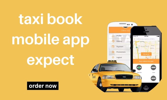 Gig Preview - Create an app for booking taxi ubers cab booking website and taxi app clones