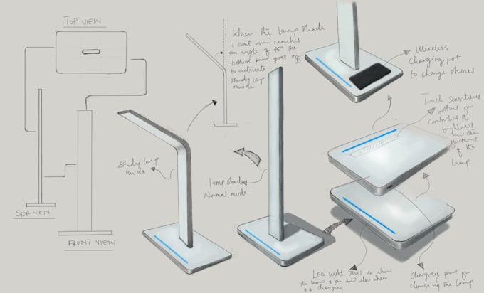 Gig Preview - Develop industrial design concepts for your project