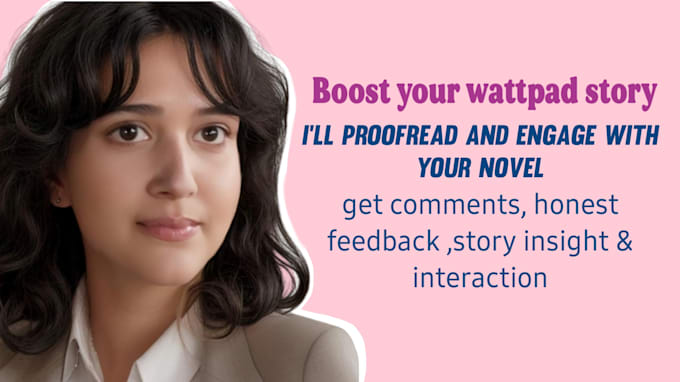 Gig Preview - Proofread,review and engage with your novel