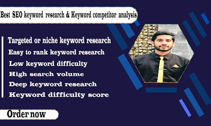 Gig Preview - Do advanced SEO  keyword research and competitor analysis