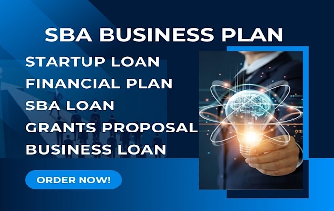 Gig Preview - Prepare sba business plan for loan approval startups, investor business plans