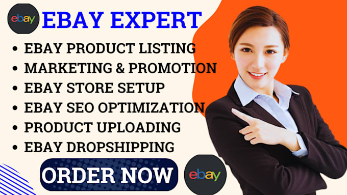 Gig Preview - Setup ebay store, ebay product listing, seo optimazation