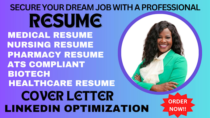 Bestseller - write professional medical, healthcare, ats optimized, and nursing resume