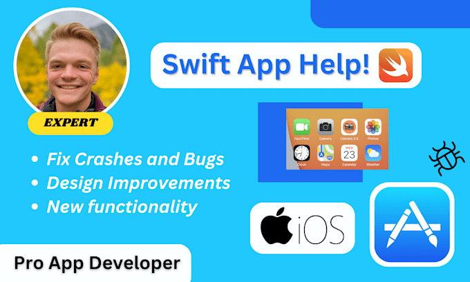 Gig Preview - Fix bugs, enhance, or maintain your ios app