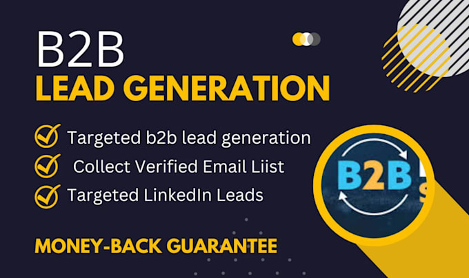 Gig Preview - Email lead list, email list building, b2b prospect list, lead generation