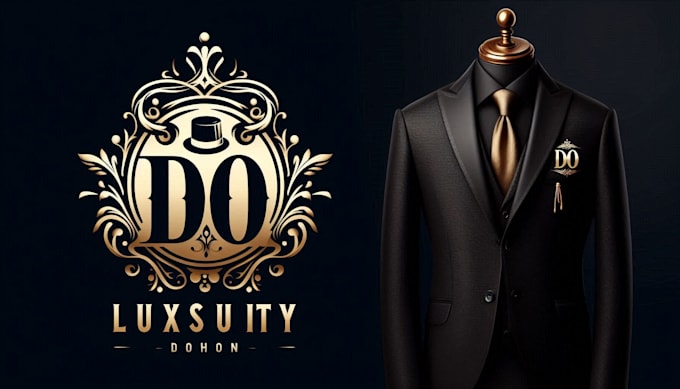 Gig Preview - Do luxury fashion clothing brand business monogram logo design