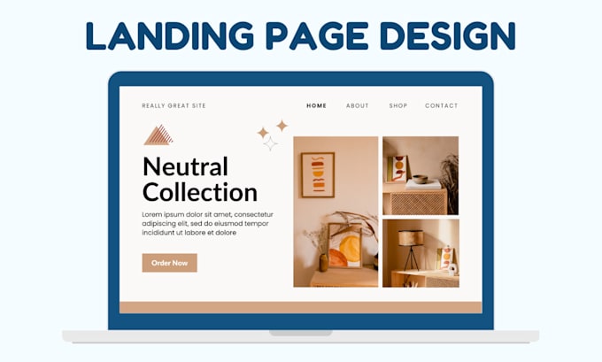 Gig Preview - Design high converting, mobile responsive landing page website