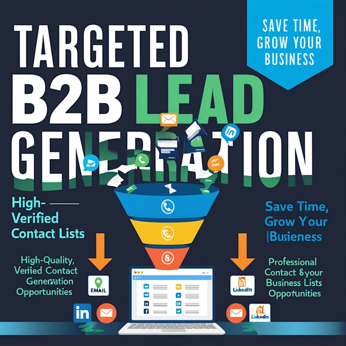 Gig Preview - Provide targeted b2b lead generation and contact lists to boost your business