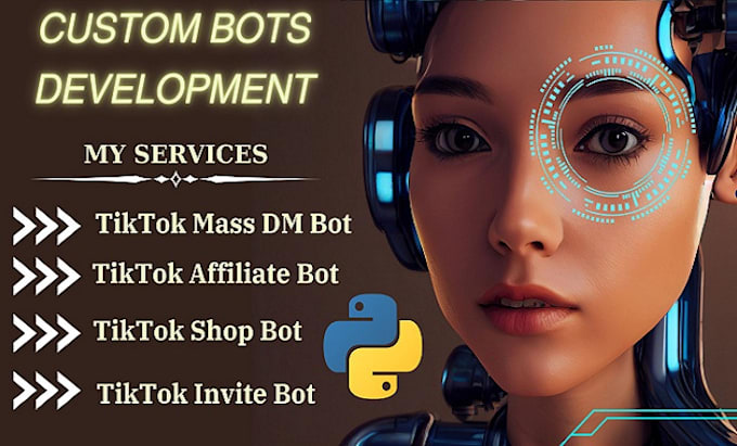 Bestseller - dev automated tiktok shop bot, my tik tok shop bot, and tiktok bot for you