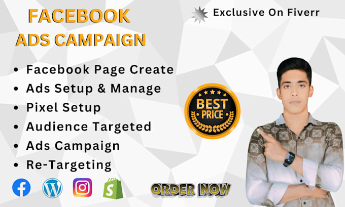 Gig Preview - Create and set up your social media accounts and setup facebook business page