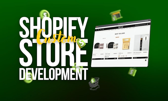 Gig Preview - Do custom shopify store development and fix coding bugs