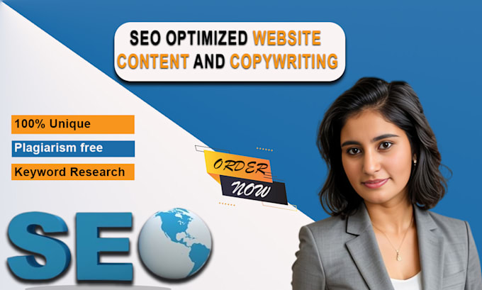 Gig Preview - Write website content and sales copy for your business