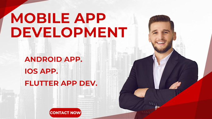 Gig Preview - Do hybrid app development as ios app android app developer or flutter dev