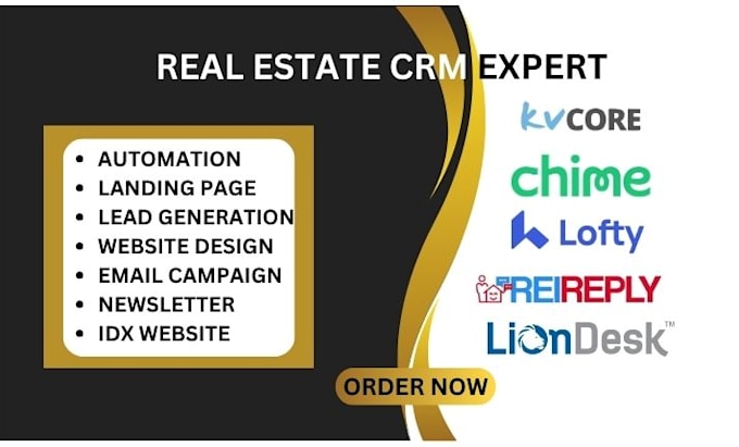 Gig Preview - Build lofty, kvcore, reireply, kvcore,chime  idx website, real estate website