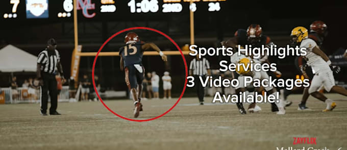 Gig Preview - Edit your sports highlights for scouting report video