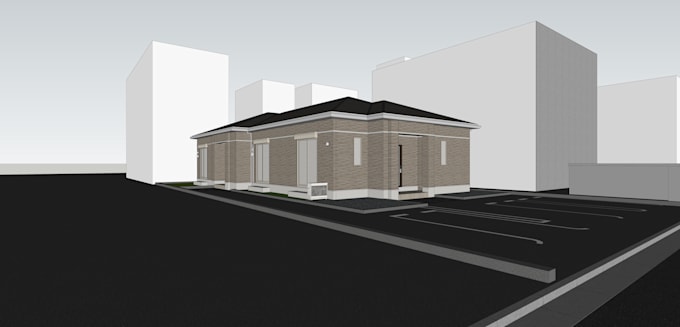 Gig Preview - Make sketchup 3d model architecture