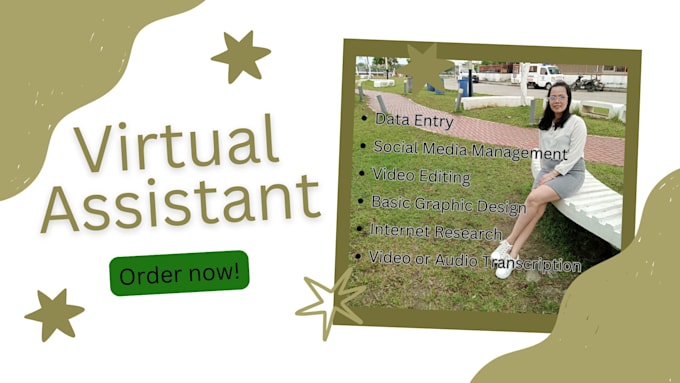 Bestseller - be your virtual assistant for data entry and more