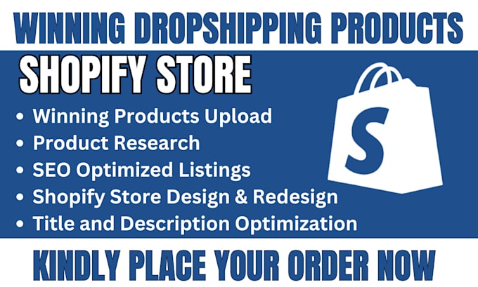 Bestseller - upload best selling dropshipping products to your shopify store