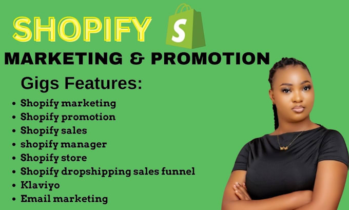 Gig Preview - Boost shopify sales shopify marketing shopify promotion shopify traffic