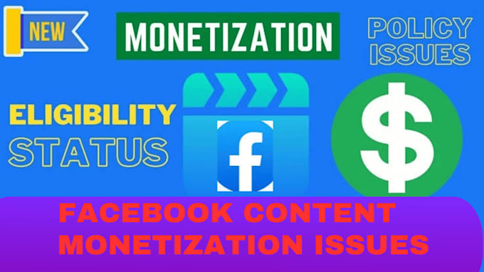 Gig Preview - Consult you to resolve facebook content monetization  issues