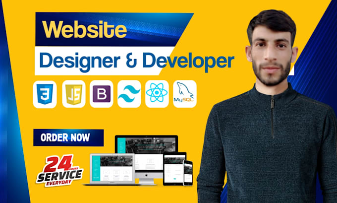 Gig Preview - Do front end development HTML, CSS, javascript, react, PHP