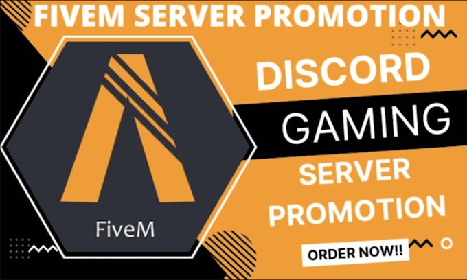 Gig Preview - Fivem server promotion, discord server promotion, fivem server ads