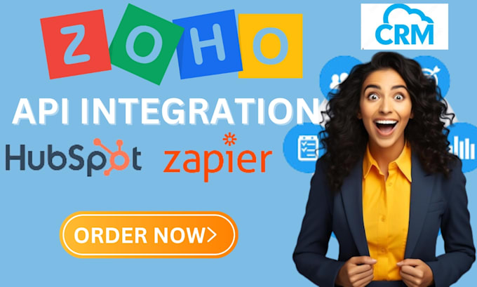 Gig Preview - Do zoho crm api integration automation zapier hubspot gohighlevel zoho creator