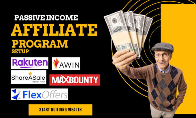 Gig Preview - Launch your affiliate program on shareasale awin goaffpro affiliate wp rakuten