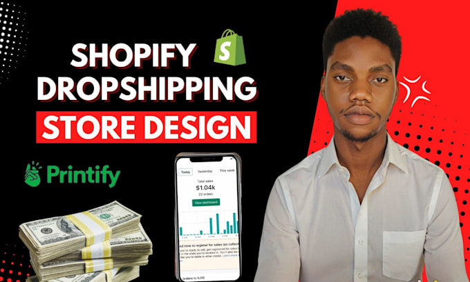 Bestseller - create shopify dropshipping store or shopify website, build shopify store design