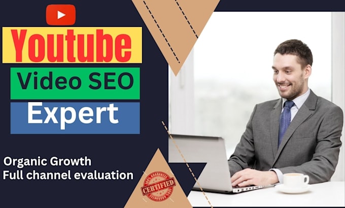 Bestseller - do youtube video SEO optimization for growth on top ranking