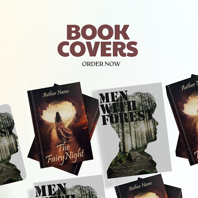 Gig Preview - Make custom book covers