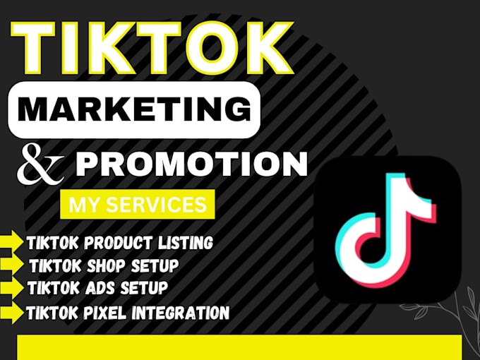 Gig Preview - Setup your tiktok shop tiktok management tiktok ads promotion