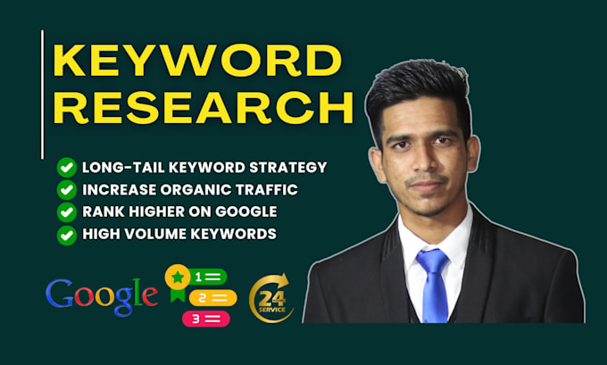 Gig Preview - Research SEO keywords to boost your site ranking