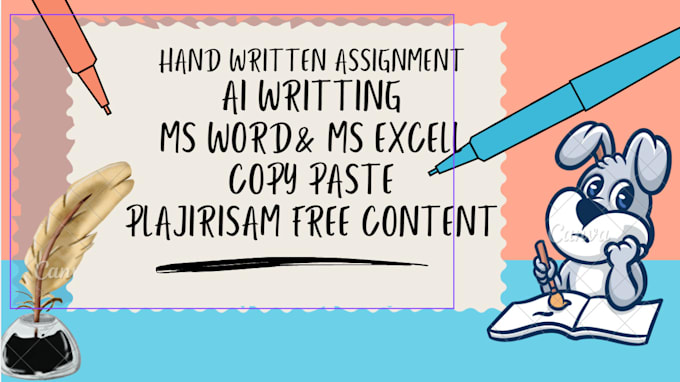 Bestseller - do ai writing , handwritten assignments, expert in ms word, ms excel