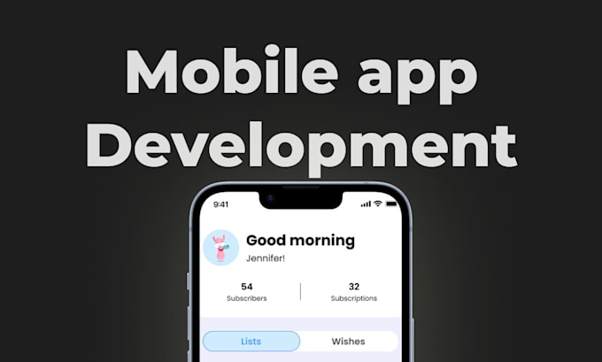 Gig Preview - Mobile app development ios app android mobile app developer