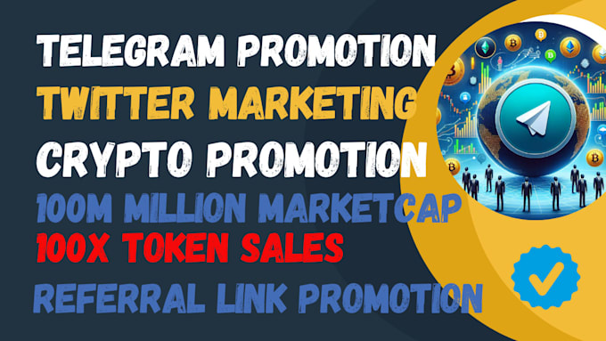 Gig Preview - Do crypto twitter promotion and marketing for organic growth, get 1m investors