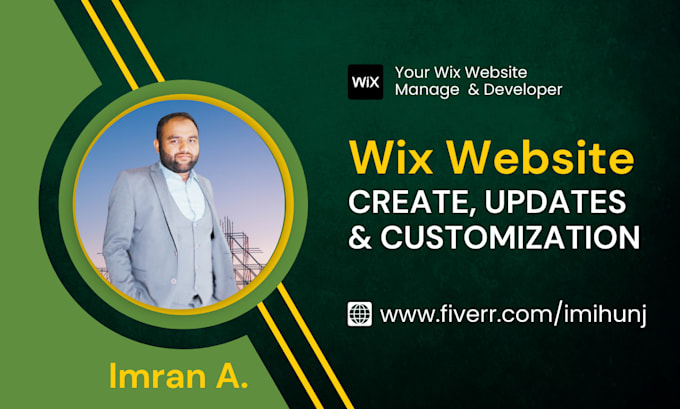 Gig Preview - Edit, update, manage, and customize your wix website