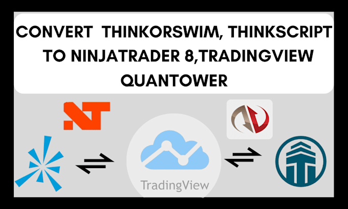 Gig Preview - Convert thinkscript, thinkorswiom to ninjatrader8, tradingview and quantower