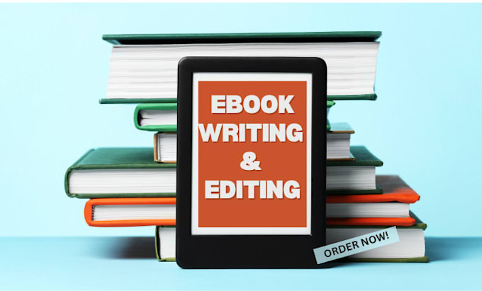 Gig Preview - Ghostwrite or edit ebook, KDP book writer, nonfiction ghostwriter ebook writing