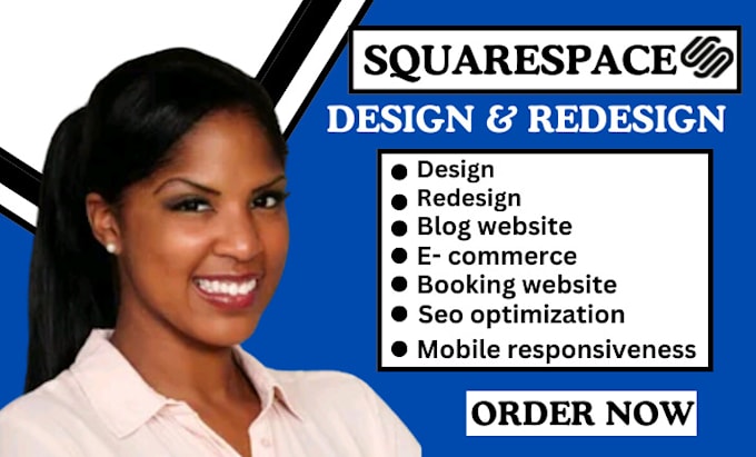 Gig Preview - Squarespace ecommerce website squarespace website design redesign square online