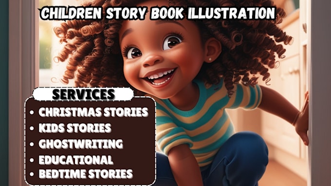 Gig Preview - Provide writing and editing services for children books, serve as a ghostwriter