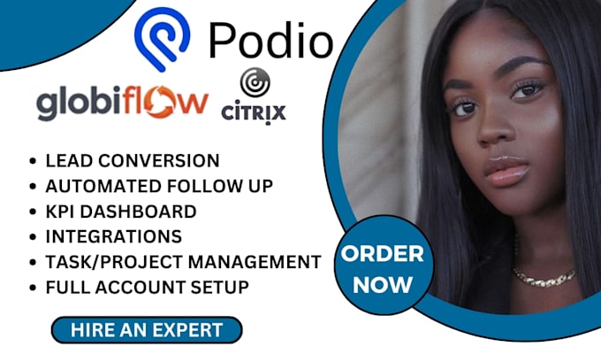 Gig Preview - Create podio crm to automate your real estate business