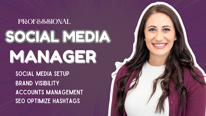 Bestseller - be your social media marketing manager and content creator