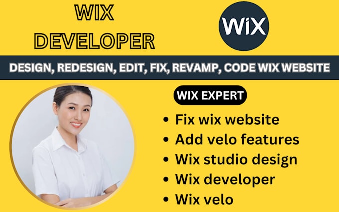 Bestseller - fix wix website using wix velo add velo features wix developer wix studio design