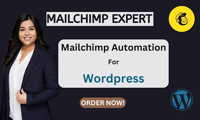 Gig Preview - Mailchimp email marketing automation campaign newsletter wordpress sales funnel