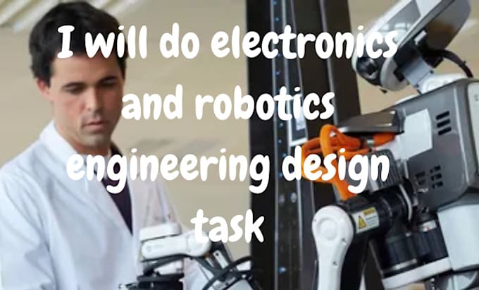 Gig Preview - Do electronics and robotics engineering design task