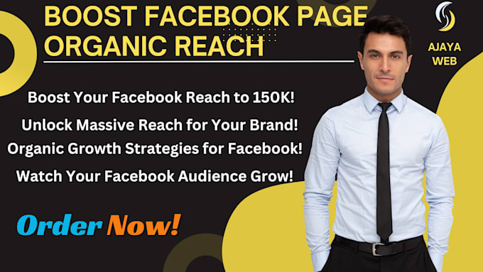 Bestseller - boost your facebook page reach upto 150k in just 2 weeks